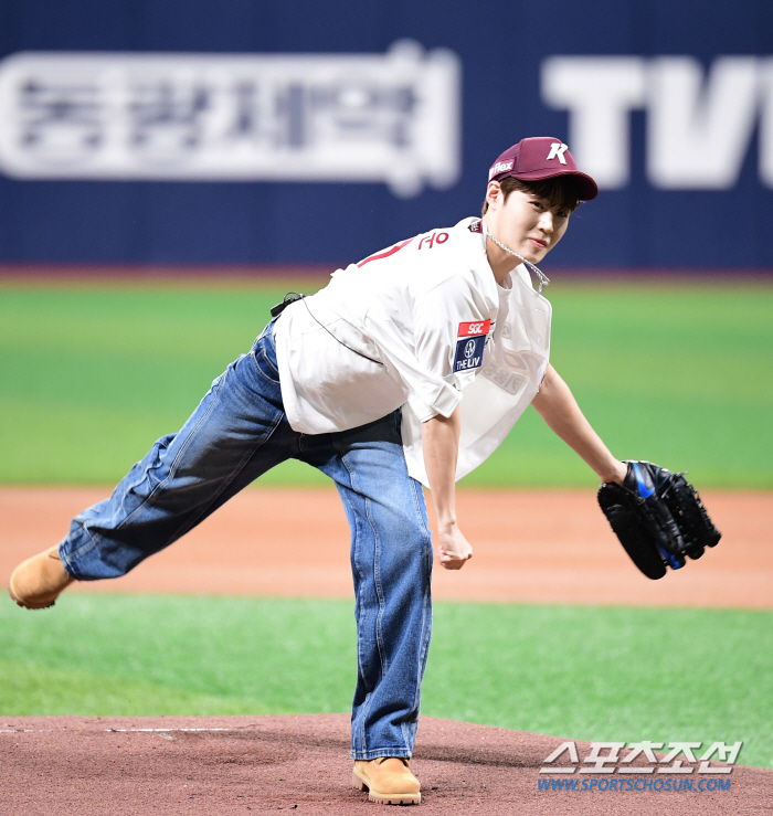  Ha Sung-woon 'Finding Gocheok Dome and Powerful First Pitching '