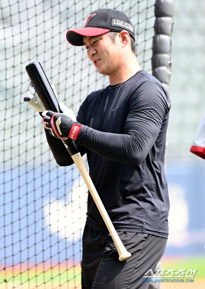 'Bat, I look forward to your kind cooperation' Oh Ji-hwan's batting training after returning to the first team, will the game come out today?