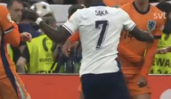 'Isn't that cheating on your handball?' Bukayo Saka's hand is right→ Harry Kane's penalty kick controversy is raging