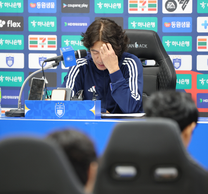 'It feels like I'm being robbed. I don't have any more.' Coach Hong Myung-bo's Korean soccer, unfortunately Ulsan's time has come to an end