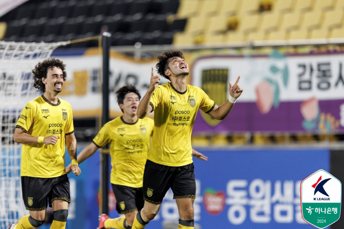 Jeollanam-do won 3-2 over Chungnam Asan in the second half! 11 games without a loss, including three consecutive wins