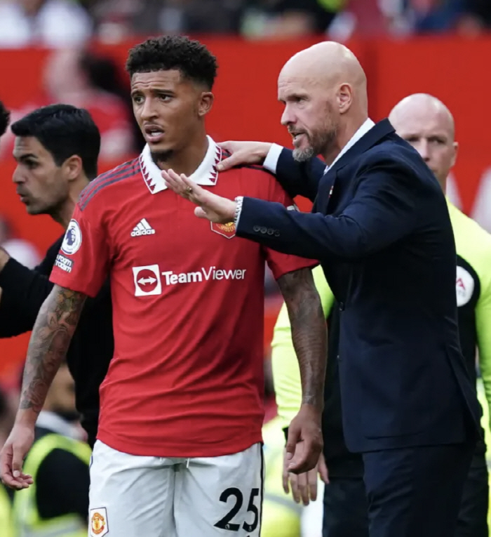 'Thank God I didn't fight-Manchester United episode' Return to Manchester United training after 10 months of Sancho, dramatic reconciliation with coach Ten Hach, who was like an enemy?