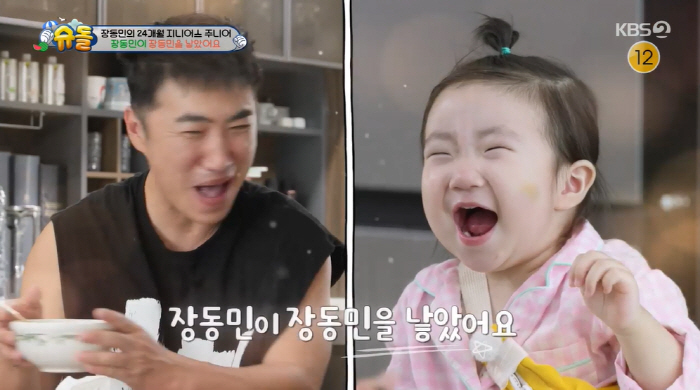 Jang Dong-min 'My daughter's tall, influenced by Choi Ji-woo'Choi Ji-woo panicked'Shudol'