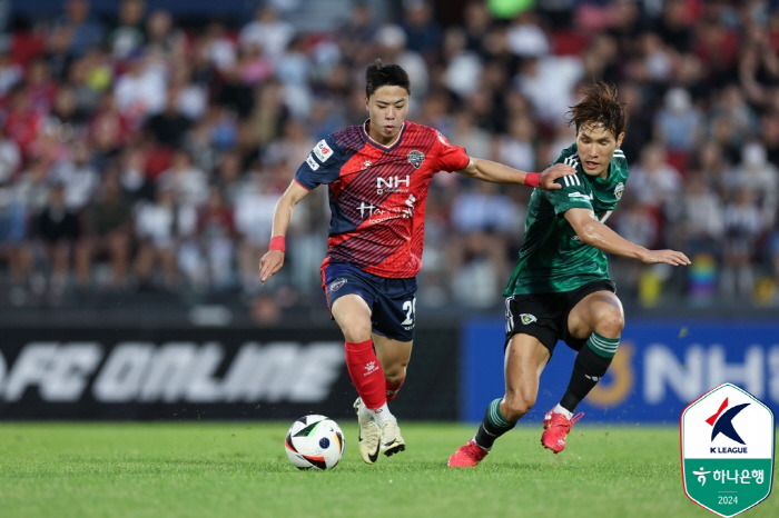 'Lee Dong-kyung's winning goal'Gimcheon Sangmu 1st place'Park Jin-seop's exit  1 shot'Jeonbuk Hyundai 4-0 overpowered