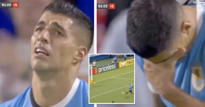 Suarez, who was in tears 18 seconds before the end, scored an equalizer 'Last Dance of Tears'