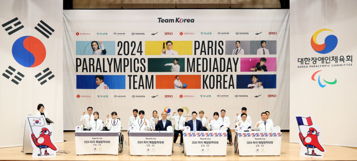 'Challenge courageously toward your dreams!' Korean team at the Paris Paralympics Media Day, 'More than 5 gold medals, Top 20 in the overall rankings'Target Challenge