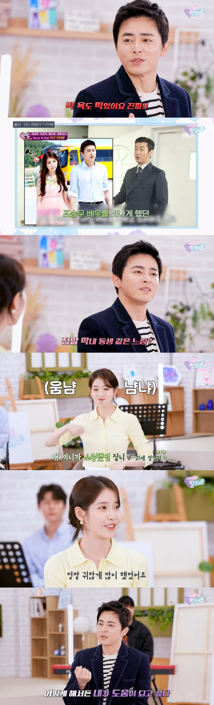 Cho Jung-seok 'I'm shocked that Cho Seung-woo really cursed for filming a drama with IU'('Palette')