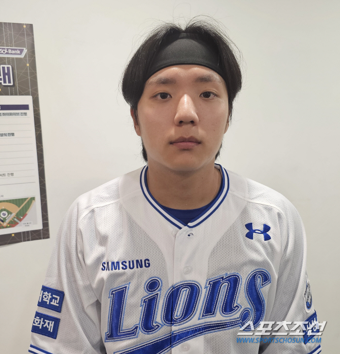 'Gulbiz' Signage  Lion's Future → Three-year Futures 'Fall'…Kim Hyun-jun's sincerity in dreaming of revival 'Hang SNS and focus only on baseball' 