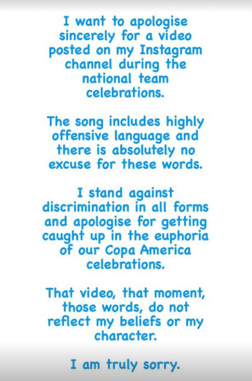 It's different from SON's handling of racism...Chelsea investigates Enso's racist song case immediately...'Referring to termination of contract''Unfollow colleagues'