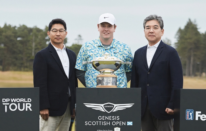 Lim Sung-jae tied for fourth place ahead of the D-Open, Genesis Scottish Open '2.2 billion  GV70 electrification model ' The main character is MacIntyre