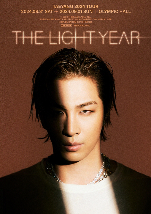  Taeyang to hold solo concert for the first time in 7 years...August 31st, September 1st, we will meet for two days