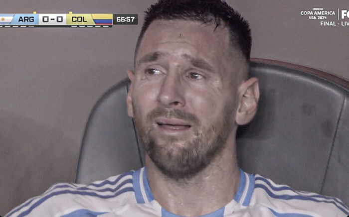 Shocking Messi storm sobbing, but laughed again...'Routaro's winning goal'Archen overwhelms Colombia to win 16th Copa → Major 3 consecutive losses'Great work'