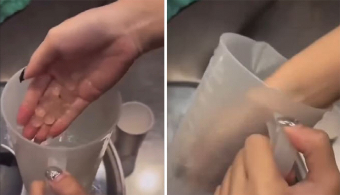 A famous cafe employee who made a drink with saliva on his hand 'For fun' Anger