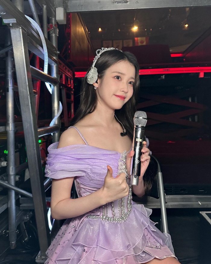 IU Moved by New York Fans Singing Along at Concert