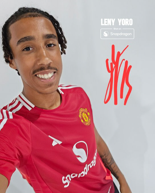  Manchester United has a French genius CB! Recruitment of the 'Second Baran' Yoro...Transfer fee 75 billion  5-year contract  number 15