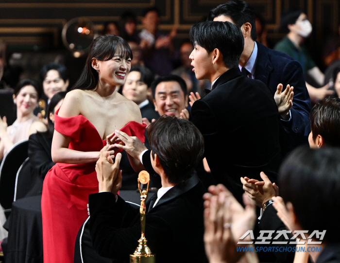  Shim Ji-wan Wins Best Actor Award, Cheon Woo-hee Is Happy Together