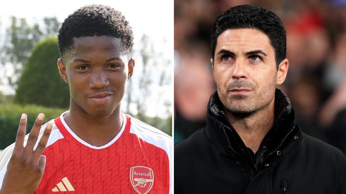 '32 goals in 18 games' 188cm 16-year-old Holland-grade prospect coming to Manchester United...Decision to break up with Arsenal