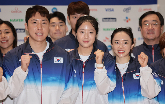 'Taegeukgi in the Paris sky!' Koo Bon-gil X Shin Yu-bin 'One Team Korea' squad leaves today