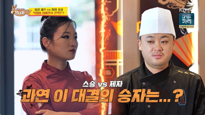 'Chef Jung Ji-sun, it's unfair to promote her food on social media as she did.' ('Donkey Cute') 