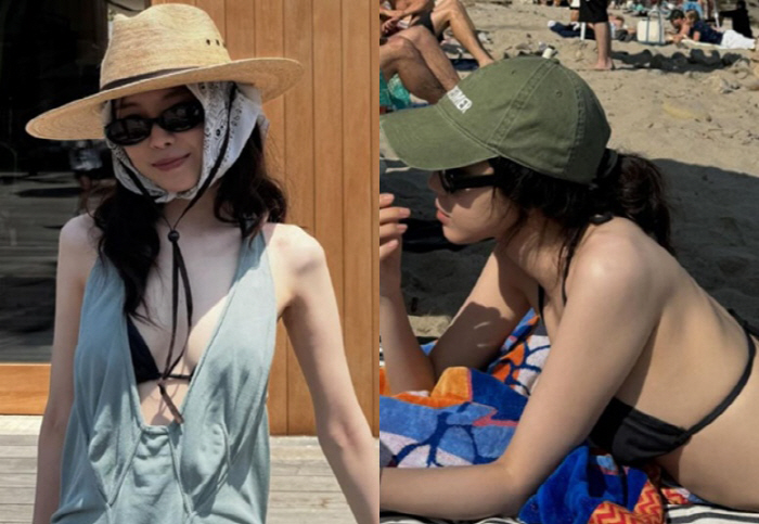 Son Na Eun On Vacation, Unexpected Bikini..Innocent but sexy