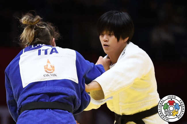 North Korea's Moon Song-hee Wins Only 1 Competition, Paris Olympics Judo Inter-Korean Match Fails