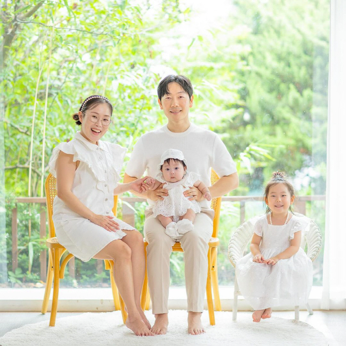 Park Seul-ki, 20-minute cut Family photo 'It was hard with my child, but I'm satisfied'