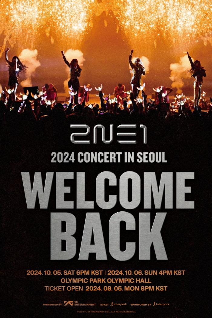 2NE1 Celebrates 15th Anniversary with Seoul Concert on October 56