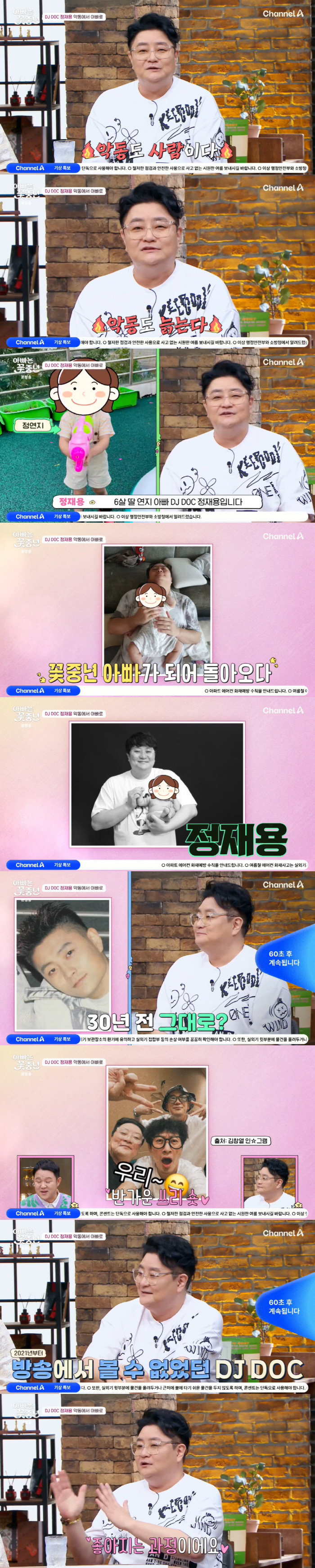 'Daddy's a Flower Middle-aged Man'Jeong Jae-yong's Latest 2 Years After Divorce 'Yeonji Dad'