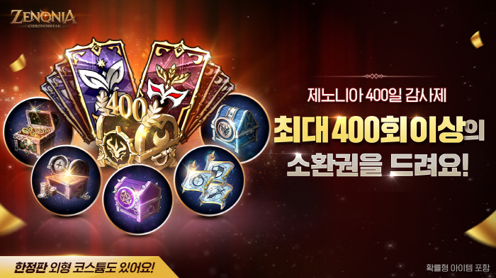 MMORPG 'Xenoia' to be updated to mark the 400th day of its release in Korea