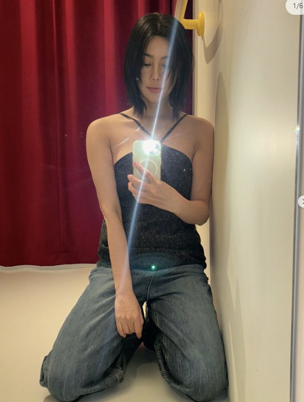 Solbi's bold shoulders after losing 15kg 'Pretty good looks'