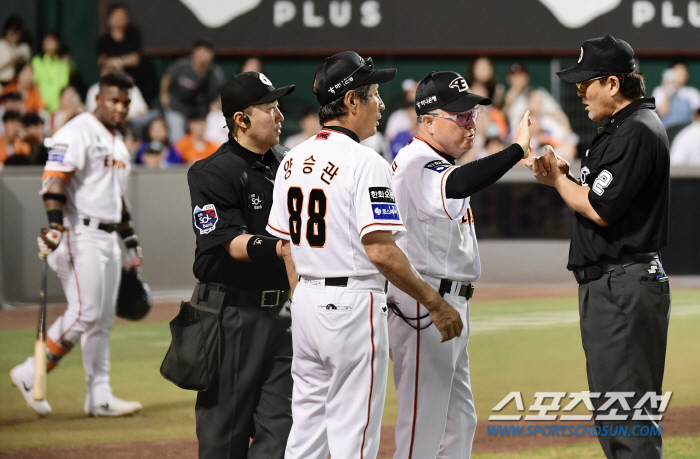 'The team being beaten is unlucky' VR'straight hit → ground ball'Dungap double-out, Hanwha's bench that lasted 10 years 