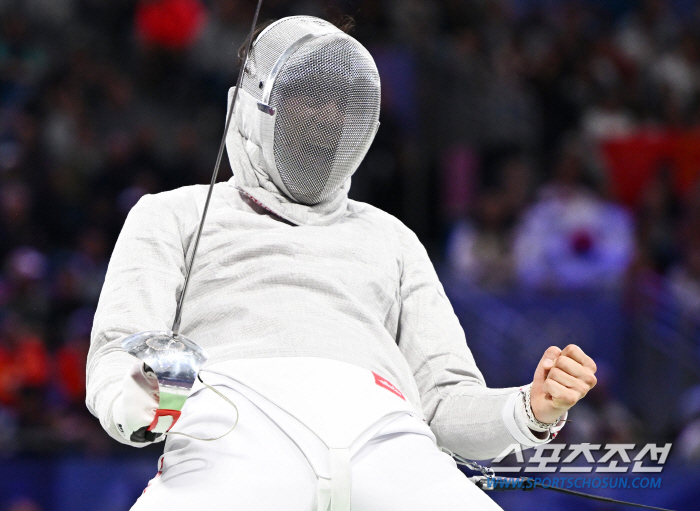 By changing the fencing style, Tokyo 恨 Poon 'Grand Slammer'Oh Sang-wook's Korean fencing 'GOAT'Utuk'!