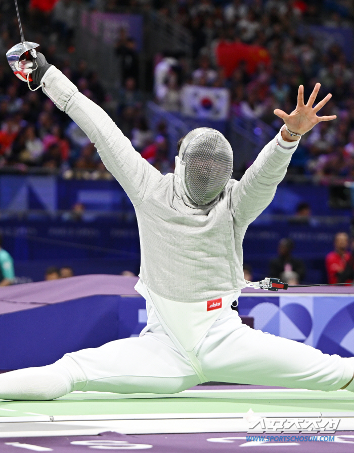 'I can see the Grand Slam!' Oh Sang-wook of the Men's Sabre advanced to the final of the individual competition!