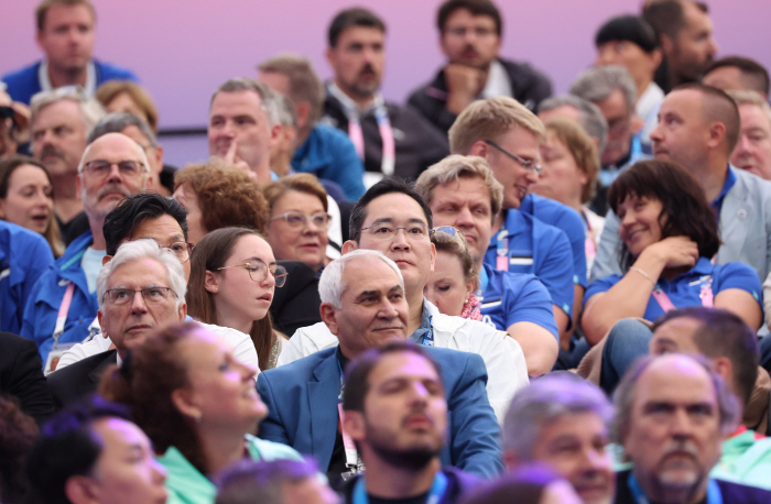 'Jadragon of Oh Sang-wook's Stand' Samsung Chairman Lee Jae-yong, 12 years after the late chairman Lee Kun-hee, will it lead to sports♥ again (at the Paris Olympics site)