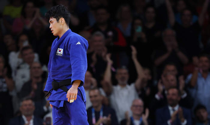 'Last Olympics, I'll pour everything in.'Dun Kim Won-jin was eliminated for the third consecutive time 