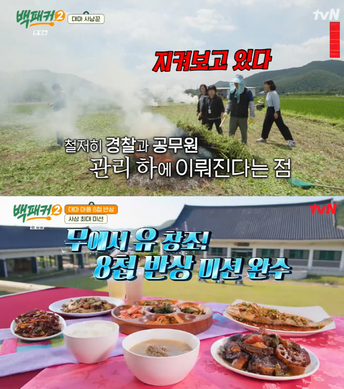 'Really Hemp, Are You Crazy' Jongwon Baek 'Amazed by 'Cannabis Request, Police Dispatch' (Backpacker 2) 