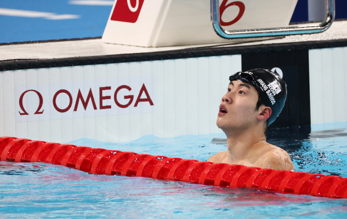 At the last minute, the pace dropped to 0.04 seconds per day, and the final round failed to pass 'Shock'Hwang Sun-woo 'My swimming life is not over' 