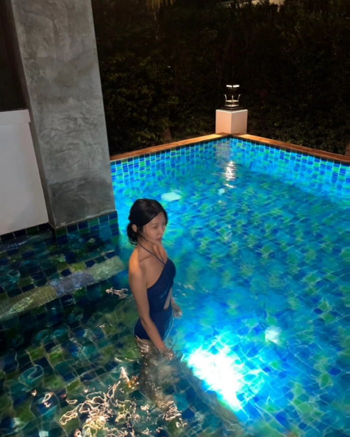 Joo Hyun-young is trying to show off her swimsuit body shape 'Nangpae''I'm the only one who bites again'