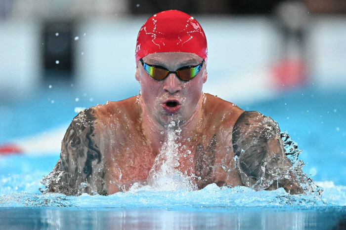 Adam Pitti, who missed his third consecutive victory '英 breaststroke legend', tests positive for COVID right after the game...the second time after Australian water polo