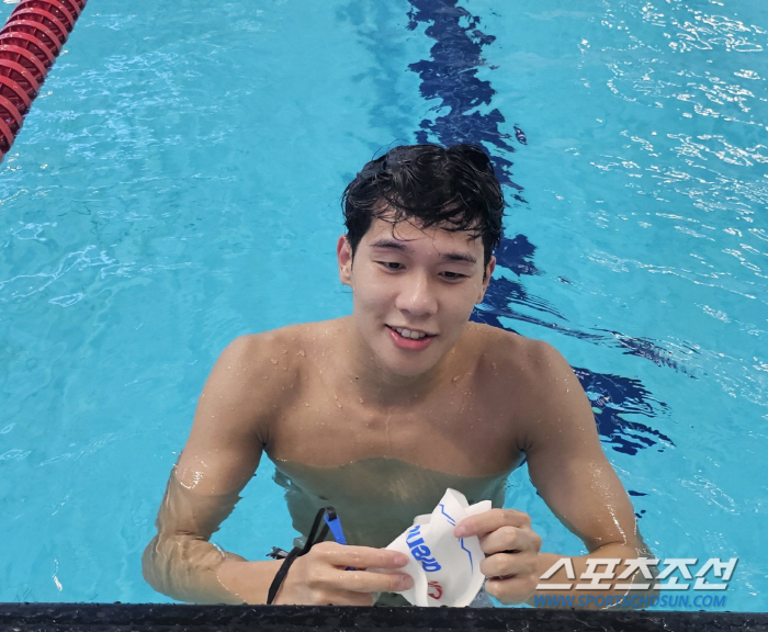 'Kim Min-seop, the first Olympics in the 200m butterfly, the first semi-final!