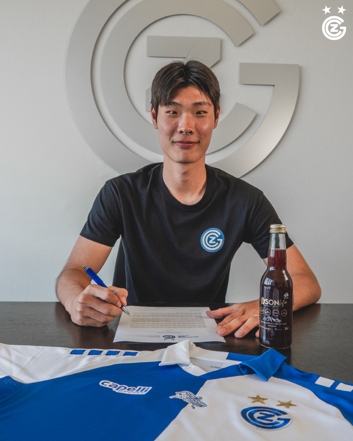 '21-year-old military-pil scammer'Lee Young-joon joins the ranks of European leagues → Until 2028 when he joined Grashofer