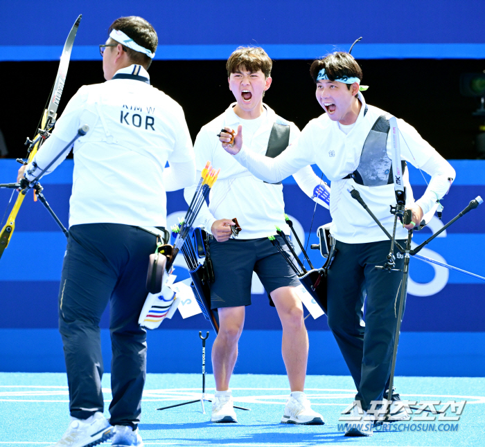 'Amazed' Korean men's archery, quarter-finals-finals-finals-finals-finals all won'Perfect 3 consecutive games!'