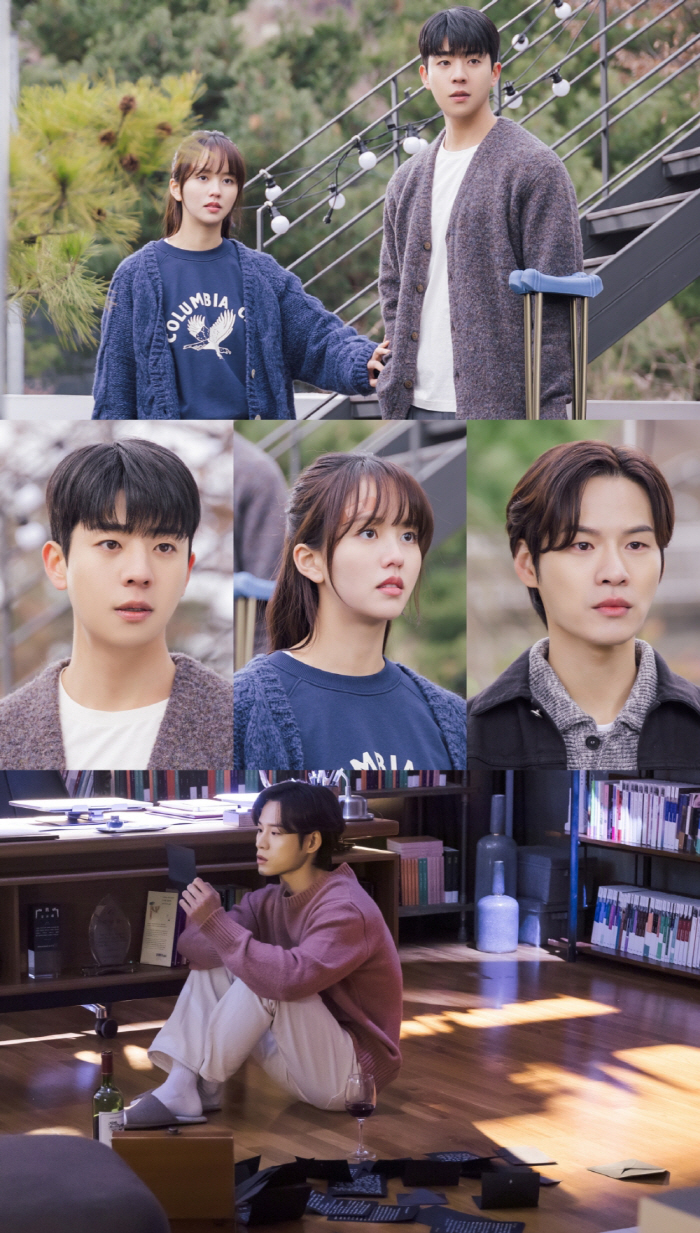 The three-way face-to-face between Chae Jong-hyeop and Yoon Ji-on surrounding Kim So-hyun..'Is it a coincidence?' Side 'Turning Point sung by Jikjin'