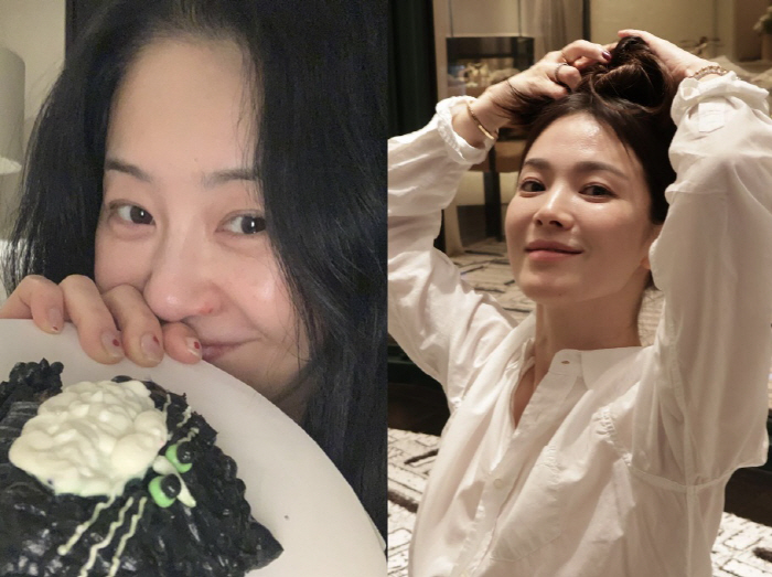 You two were close? Song Hye-kyo and Ko Hyun-jung touched by the gift. 'Thank you, sister.'♥'