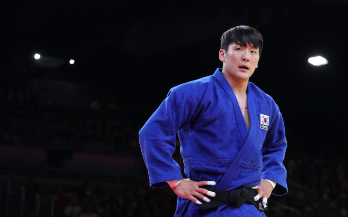 ''Lost well!' Judo men's 90kg class Han Joo-yeop, quarterfinalist 'World No. 1'...in the bronze medal match