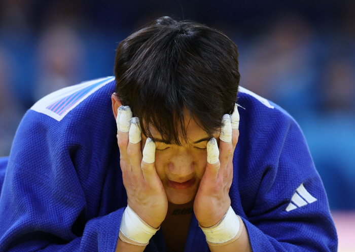 ''Lost well!' Judo men's 90kg class Han Joo-yeop, quarterfinalist 'World No. 1'...in the bronze medal match