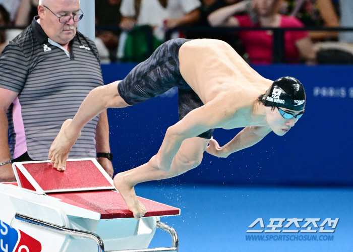 'Paris Nightmare' Confused Hwang Sun-woo,'I understand NO → How to look back on your swimming life'男 relay 800m relay final 6th place