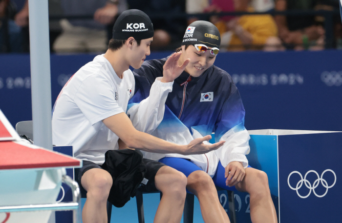 'Paris Nightmare' Confused Hwang Sun-woo,'I understand NO → How to look back on your swimming life'男 relay 800m relay final 6th place