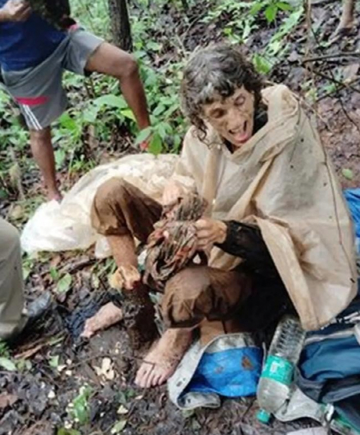 U.S. Women in Chains Found in Indian Forest'Forty Days of Starvation'