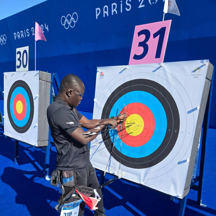  A great 1 point that summoned Musambani 24 years ago. Chadian Men's Archery Madaye's Beautiful Challenge Spirit